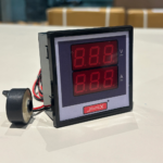 DVM 7212 – 3 Phase Digital Volt & Amp Meter with CT | Panel Mount | 600V AC Sensing